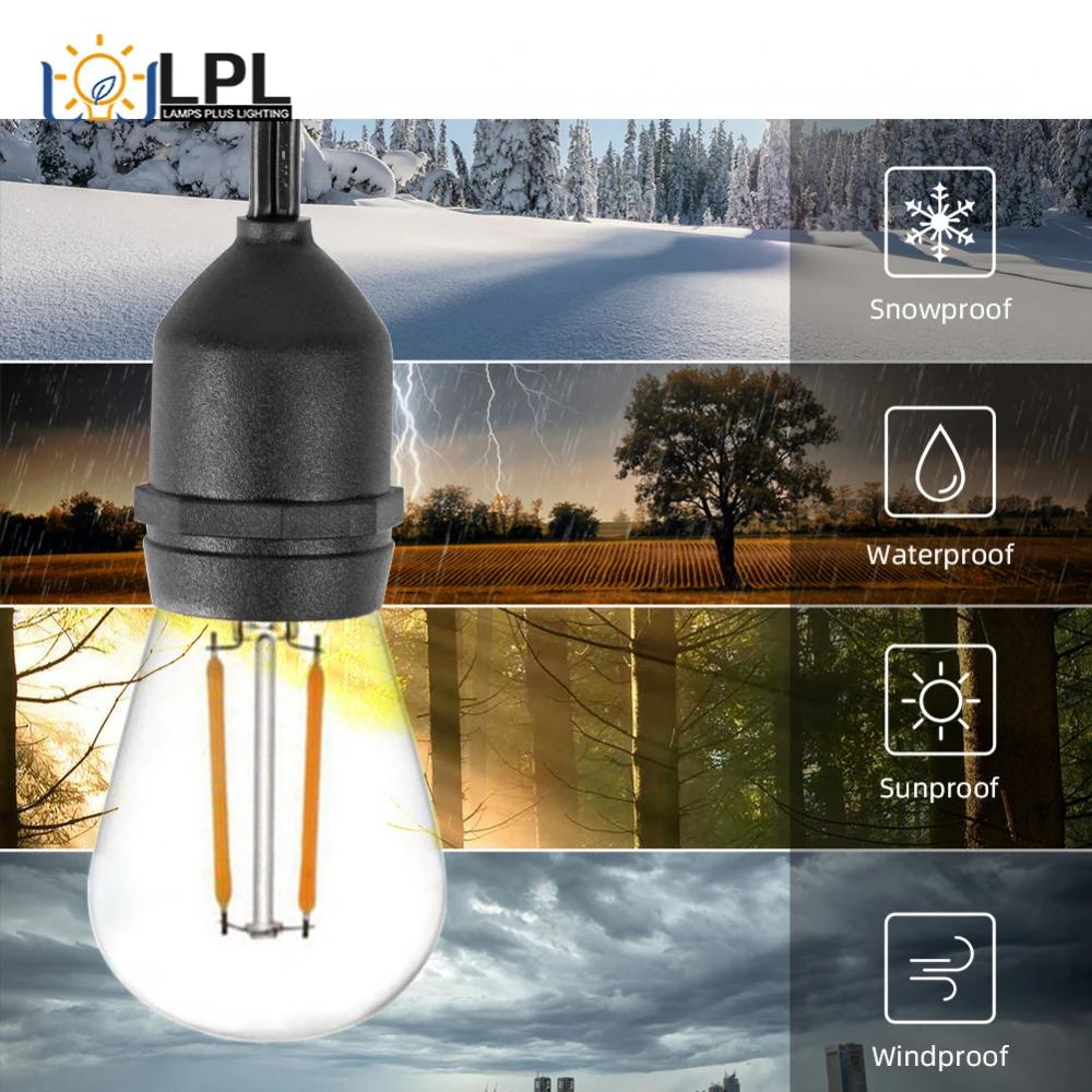 LED  S14 LED Ʈ Ʈ,  Ƽ Ʈ, E27 LED Ʈ Ʈ ,   , IP65, 10M